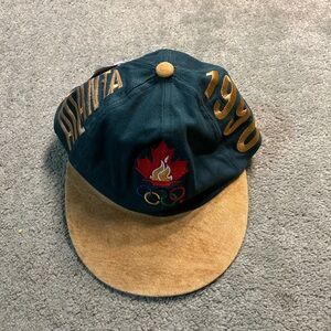 NWT Vintage 1996 Atlanta Olympic hat cap Adjustable McDonalds cbc Canada NEW